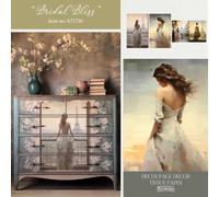 Prima Re-Design - Carta velina decorativa per decoupage, motivo: matrimonio