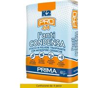 K2 stucco anticondensa in polvere e microsfere 4 kg aticondensa isolamento termi