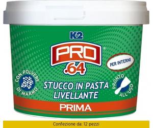 Prima Stucco Livellante K2 Da Kg 1 Pezzi 12 0001LV