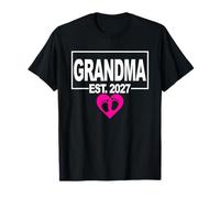 Prima Volta Che la Nonna sarà - Ragazza - Carino Baby Shower 2027 Maglietta