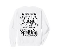 Prima Volta Gigi Let The Spoiling Begin (On Back) Felpa