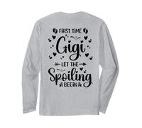 Prima Volta Gigi Let The Spoiling Begin (On Back) Maglia a Manica