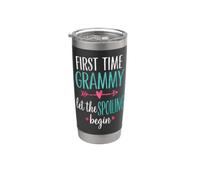 Prima Volta Grammy Lasciate che il Spoiling Begin Orgoglioso Nonna Bicchiere termico in acciaio inox doppia parete