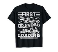 Prima volta Grandad Est. 2024 Loading Soon to be Daddy Papa Maglietta