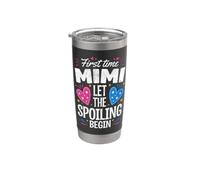 Prima Volta Mimi Lasciate che il Spoiling Begin Orgoglioso Nonna Bicchiere termico in acciaio inox doppia parete