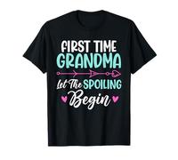 Prima Volta Nonna Lasciate Il Spoiling Begin Nonna Nonna Maglietta