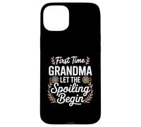 Prima Volta Nonna Spoiling Begins Floreale Custodia per iPhone 15 Plus
