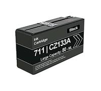 PRIMA4 - CZ133 CZ133A H711 80ml Nero Cartuccia d'Inchiostro a Pigmenti Compatibile Con Plotter Hp DesignJet T520, T120