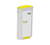 PrimA4 - F9J65A 728 130ml Giallo Cartuccia d'Inchiostro Compatibile Con Plotter Hp DesignJet T730, T830