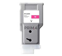 PRIMA4 - PFI320 Magenta 300ml 2892C001 Cartuccia Compatibile Con Plotter Canon imagePROGRAF GP-200, TM-200, T24, T36
