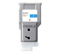 PRIMA4 - PFI320C 2891C001 Ciano Cartuccia Inchiostro Compatibile Con Plotter Canon imagePROGRAF TM-200 / TM-205 / TM-300 / TM-305 / TM-255 / TM-350 / TM-355 / GP-200 / GP-300 300ml