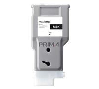 PRIMA4 - PFI320MBK 2889C001 Nero Opaco Cartuccia Inchiostro Compatibile Con Plotter Canon imagePROGRAF TM-200 / TM-205 / TM-300 / TM-305 / TM-255 / TM-350 / TM-355 / GP-200 / GP-300
