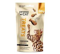 PrimaCat - Delizia morbida per gatti, gusto pollo e erba gatta 50 g