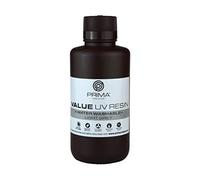 PrimaCreator Value - Resina UV lavabile in acqua, 500 ml, colore: Grigio chiaro