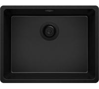 PRIMAGRAN Lavello da Cucina Tutto Nero - Venezia Easy Slim, 56x44cm