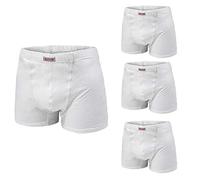PRIMAL Boxer Uomo 4 Paia Taglie Forti Assortito e Bianco Cotone Art.3211