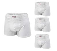 PRIMAL Boxer Uomo 4 Paia Taglie Forti Assortito e Bianco Cotone Art.3211