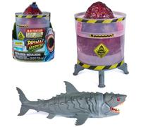Primal Hatch, Uovo di Squalo Megalodon Schiude, 5+ Anni | Squalo Giocattolo Interattivo 40.6cm, Luci e Suoni, Azione di Schiusura, Gioco per Bambine e Bambini