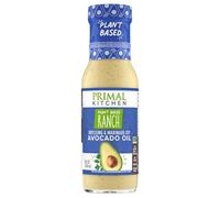 Primal Kitchen - Condimento di olio di avocado senza glutine e vegan ranch marinato - 8 Florida. oncia.