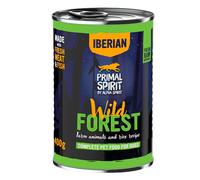 Primal Spirit by Alpha Spirit Adult Dog alimento umido completo 400 gr - Wild Forest - Cibo Umido per Cani - 1° ORDINE? scegli lo sconto BZR5 / BZR20 + 200 punti fedeltà