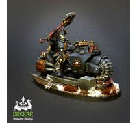Primaris Cappellano su bici wahammer 40K COMMISSIONE pittura
