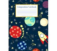 Primary composition_ Handwriting Notebook_ Designed for young writers _This Notebook has a Blue Guide Line To Help Kids Find The Next Writing Line Easily: _8.5 x 11in_110 Pages_55_Sheets Paperback.