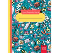 Primary Composition Journal: - Half-Lined, Half-Blank (70 Pages) - 9.25 x 7.5 in. - For Boys and Girls