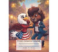 Primary Composition Notebook: 8,5 X 11 in |100+ pages for grades K-2 with Dotted Midline for easier writing and Drawing Space on the Top | Original Cartoon Cover for boys and girls