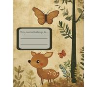 Primary Composition Notebook: Cute Animal Primary Journal Drawing Handwriting Practice for Kids K-2 Student Supplies