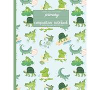 Primary Composition Notebook for Kids - 100 Pages with Colored Lines & Drawing Space | K-2 Handwriting Journal with Letter Formation Guide | Bayou ... Cover | Teacher-Created Writing Practice Book