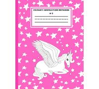 primary composition notebook k-2: primary journal with picture space | top half blank | Handwriting Practice Paper