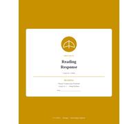 Primary Composition Notebook K-2: Reading Response: Draw and Write Reading Journal with Dotted Midline | First Rule Reading Notebook