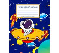 Primary Composition Notebook With A Blue Line To Help Your Child Find The Next Writing Line_: Handwriting Notebook_8.5 x 11 in_110 Pages _55 Sheets _Paperback.