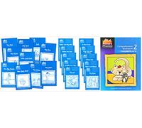 Primary Phonics Skills Set 2: CVCe, ie, oe, ee, oa, ai, ea (3 Books) - Primary Phonics 2 Set of 10 Storybooks, More Primary Phonics 2A Storybook Starter Set, Primary Phonics Comprehension Workbook 2