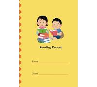 Primary School Reading Tracker: A5 size, records up to 200 reading logs, perfect for KS1