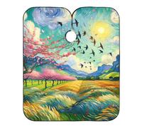 Primavera Bellezza Barbiere Panno Tinta Capelli Grembiule Mantello, Barbiere Mantella