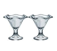 Bormioli Rocco 1335000 Primavera Coppetta Dessert, Trasparente, Bamboo