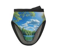 Primavera Cieli Blu E Sunshine, Outdoor Pesca Forno Guanti Mini Forno Mitt Accessori Da Cucina Guanti Da Forno Guanti Da Forno In Silicone Guanti Resistenti Al Calore