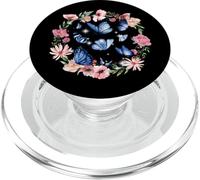 primavera estate giardino farfalle insetti natura donne PopSockets PopGrip per MagSafe