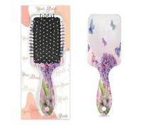 Primavera Estate Ortensia Fiori Spazzola Per Capelli Bagnato Secco Cuscino D'aria Spazzola Per Capelli Districante Plastica Spazzola Per Capelli Per Bambini Adulti Ritorno A Scuola Regalo Donne Uomini