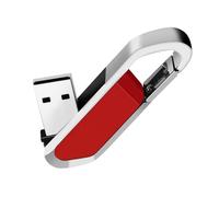 Primavera Fibbia USB Flash Drive USB 2.0 Flash Drive Memory Stick USB External Memory Data Storage Bambini Studenti regalo di compleanno (32GB, rosso)