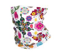 Primavera Floreale Farfalla Stampa Scaldacollo Per Uomini Donne Maschera Sci Sciarpa Invernale Scaldacollo Per Tutte le Condizioni