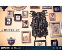 Prime 1 Studio Aliens - Targa da Parete, 32 x 50 cm, 3D