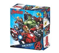 Prime 3D Marvel Avengers Puzzle 3D, Multicolore, 61cm x 46cm, MA32550