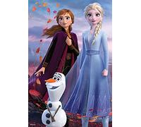 Prime 3D Puzzle lenticolare Disney Frozen Elsa, Anna e Olaf, 200 pezzi, Multicolore, 33030