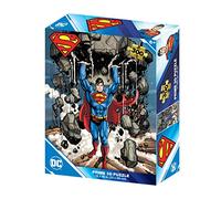 DC Comics - Superman che solleva una montagna Puzzle lenticolare 300 pezzi 46x31