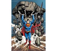 DC Comics - Superman che solleva una montagna Puzzle lenticolare 300 pezzi 46x31