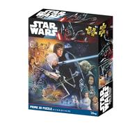 Prime 3D-RD-RS263104 Puzzle lenticolare Star Wars Resistenza vs Impero 500 pezzi, Multicolore, único