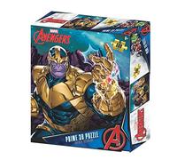 Prime 3D- Thanos Puzzle 3D, Multicolore, MA32659
