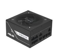ASUS Prime 750 W Gold Black Edition Gaming Alimentatore (750 Watt, ventola con doppio cuscinetto a sfera, compatibile ATX 3.1 e PCIe 5.1, certificazione 80 Plus & Cybernetics Gold, cavo inciso, nero)